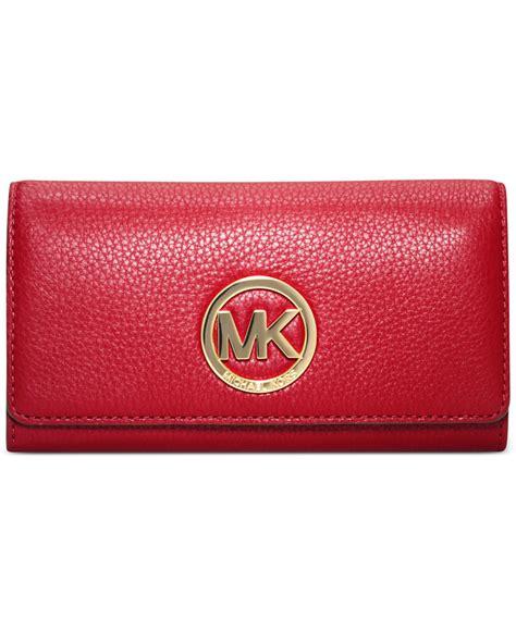 michael kors wallet women red|vanilla Michael Kors Wallet.